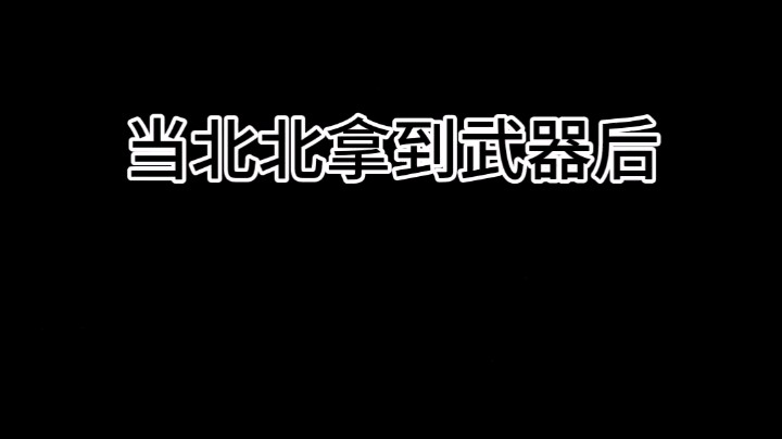 当北北拿到武器后