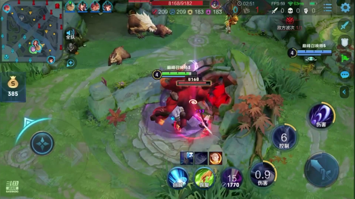 【精选对局】1V2反杀满血蒙犽，轻松拿下三杀