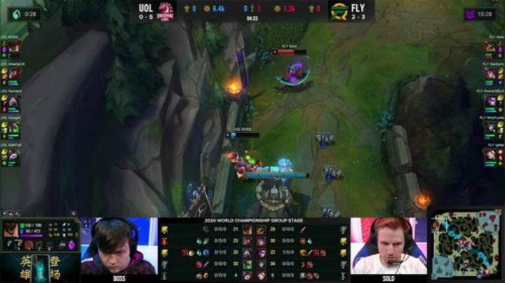 【英雄联盟】英雄联盟赛事的精彩时刻 20201011 20点场