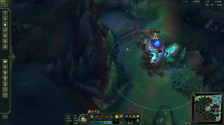 玩玩lol 练练打野 贼菜 2020-10-10 09点场