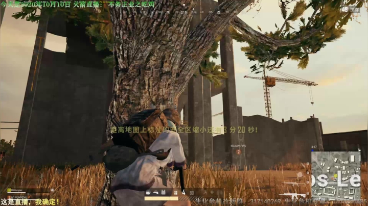 不务正业之吃鸡 2020-10-10 20点场