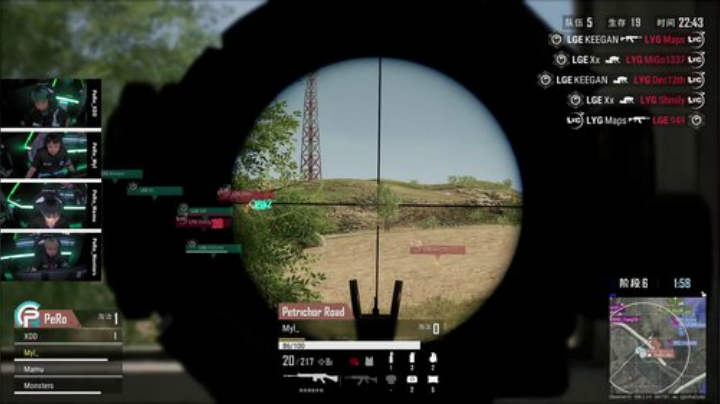 我在斗鱼看Xleft小叮当直播绝地求生