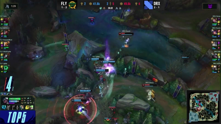 小组赛第八日TOP5：knight决胜魔偶顷刻定乾坤