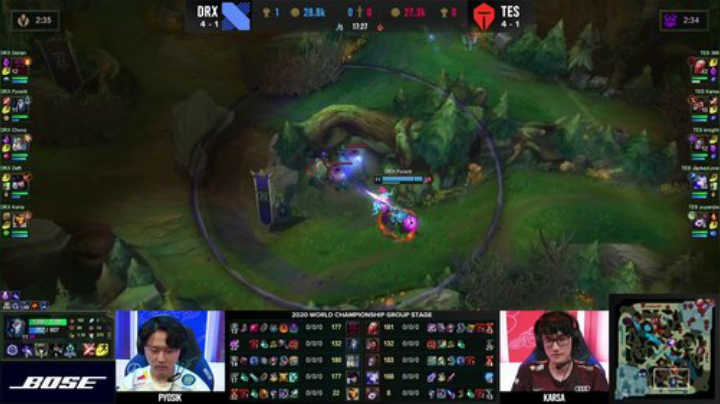 【英雄联盟】英雄联盟赛事的精彩时刻 20201012 13点场