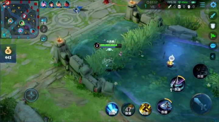 我在斗鱼看林蒙m直播王者荣耀