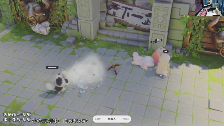 快来动物的相互殴打 2020-10-11 10点场