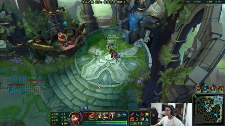 【英雄联盟】余小C真的很强的精彩时刻 20201014 14点场