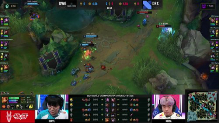 【英雄联盟】英雄联盟赛事的精彩时刻 20201015 18点场