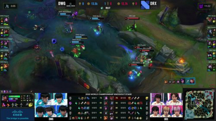 【英雄联盟】英雄联盟赛事的精彩时刻 20201015 18点场