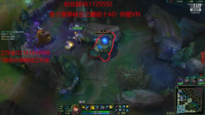 峡谷之巅唯一高分vn选手D1钻石教学局 2020-10-14 19点场