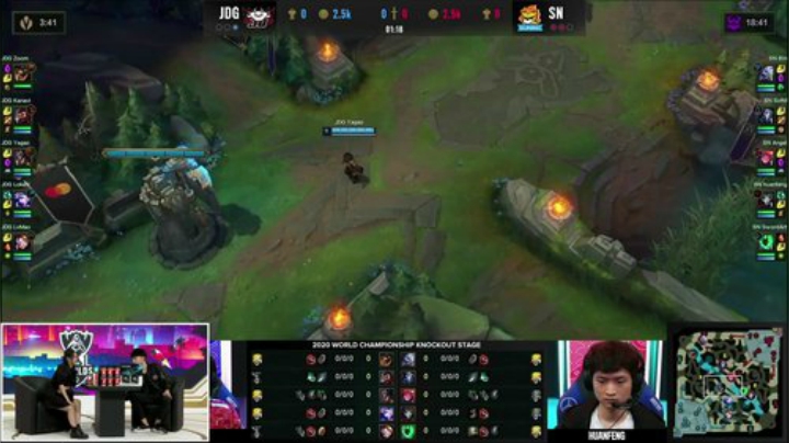 【英雄联盟】英雄联盟赛事的精彩时刻 20201016 22点场