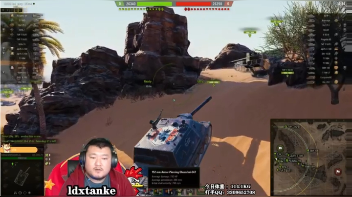 坦克世界 荒丘之主WZ113G