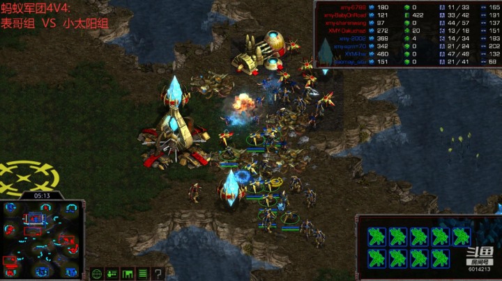 蚂蚁军团4V4：表哥组 VS 小太阳组
