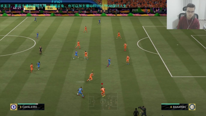 FIFA21萌新试玩 2020-10-16 17点场