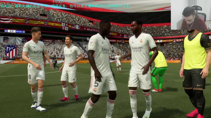 FIFA21萌新试玩 2020-10-16 21点场