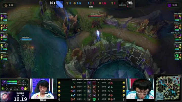 【英雄联盟】英雄联盟赛事的精彩时刻 20201019 21点场