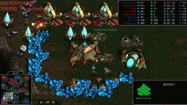 蚂蚁军团4V4决赛：冯老板组 VS xiongdei组