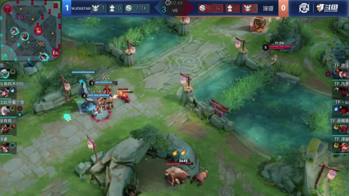 王者荣耀大师赛S2淘汰赛 涂涩 VS WJCKSTAR 第二场