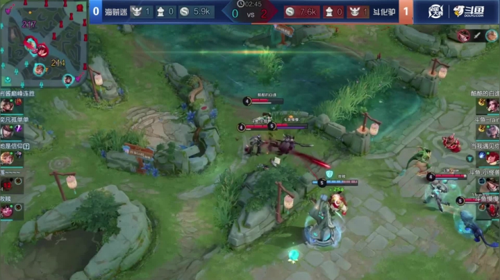王者荣耀大师赛S2淘汰赛 海贼迷 VS 斗化驴 第二场