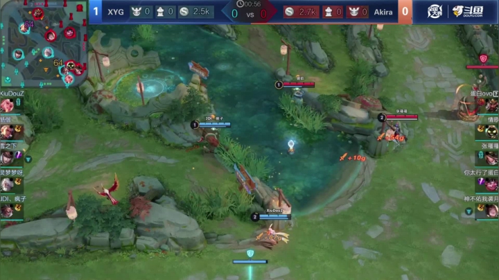 王者荣耀大师赛S2淘汰赛 XYG VS Akira 第二场