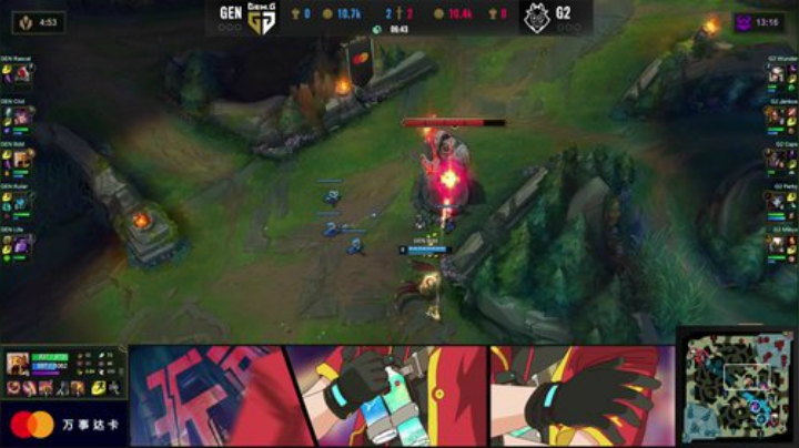 【英雄联盟】英雄联盟赛事的精彩时刻 20201020 23点场