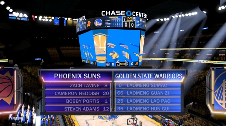 NBA2K水友赛，欢迎加入 2020-10-20 19点场