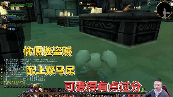 魔兽世界怀旧服：侏儒女盗贼好玩吗？就冲这外形，别拦着我起小号