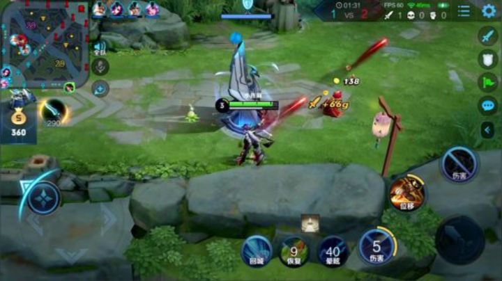 我在斗鱼看林蒙m直播王者荣耀