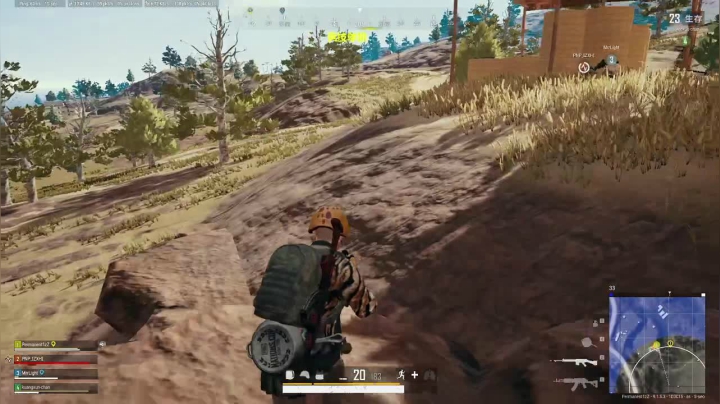 竞技模式 单人四排 最强1v4 2020-10-23 01点场