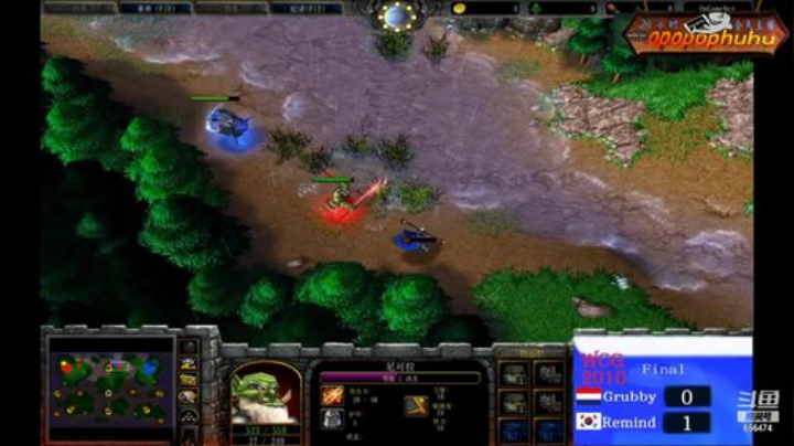 我在斗鱼看opopophuhu直播魔兽争霸