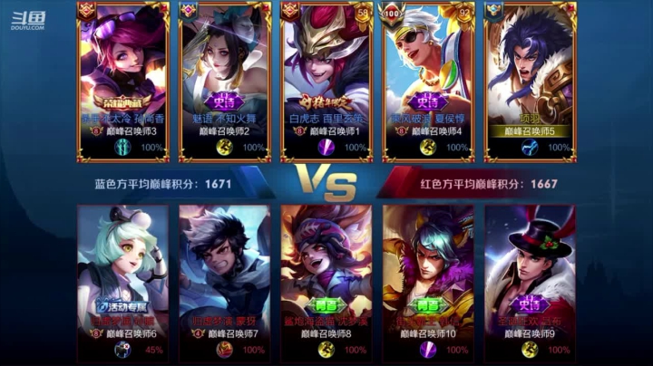 第一打野绑手马超 2020-10-18 20点场