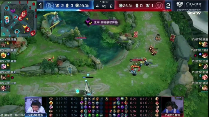 KS.YTG  VS  TTG 2020-10-25 16点场