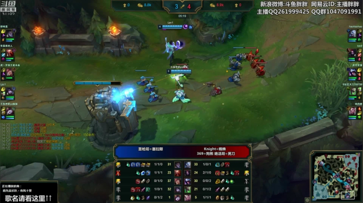 胖胖OB：Tes VS SN 峡谷之巅！ 2020-10-25 01点场