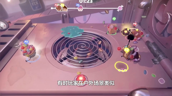 三分钟带你了解“萌系”乱斗游戏《Cake Bash》