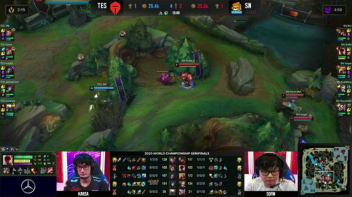 【英雄联盟】英雄联盟赛事的精彩时刻 20201026 07点场