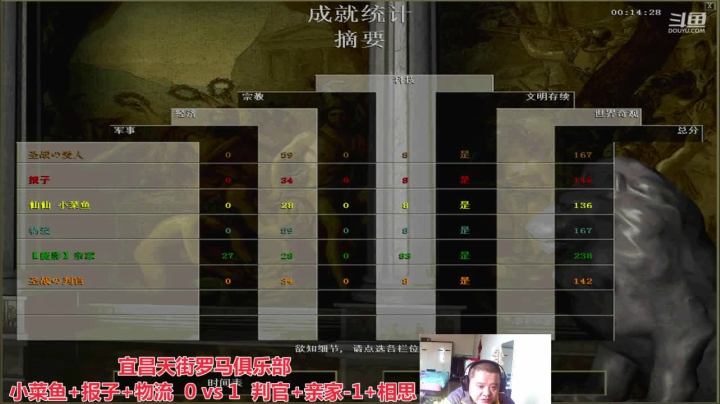 宜昌天街罗马俱乐部 2020-10-26 13点场