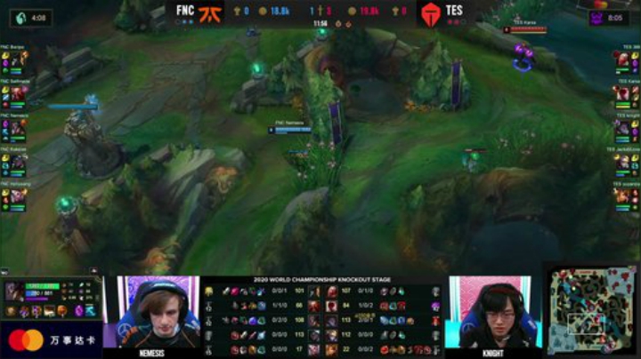 【英雄联盟】英雄联盟赛事的精彩时刻 20201027 23点场