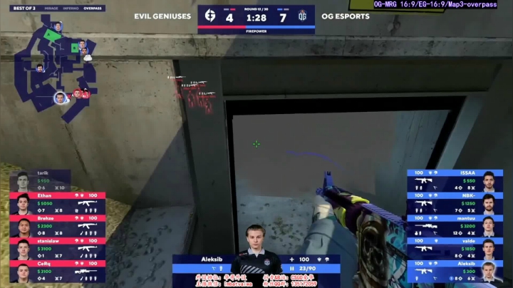 【爱华】OG vs EvilGenius 2020-10-27 05点场