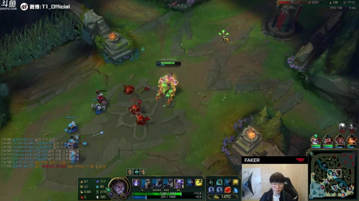 T1 Faker 2020-10-27 17点场