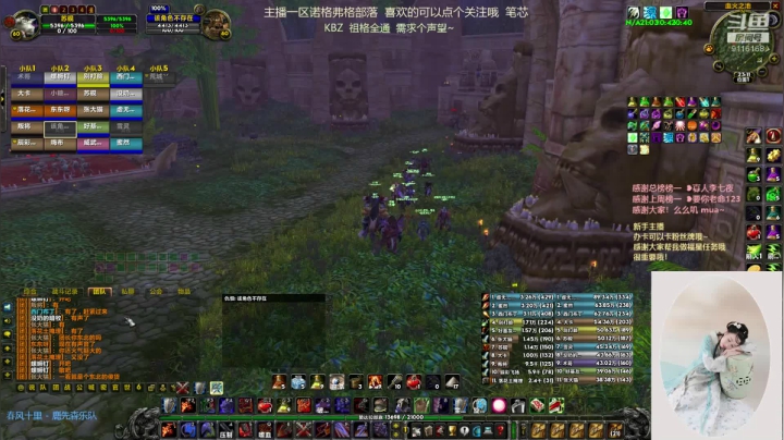 魔兽怀旧服 诺服 术哥 开祖格骂人散团毛金