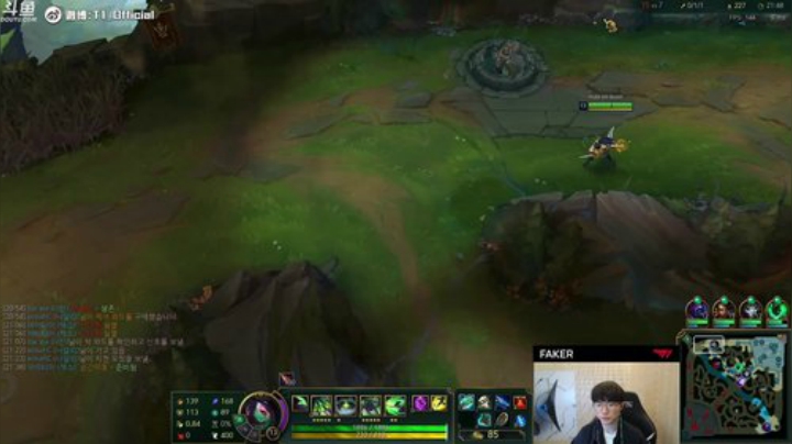 【英雄联盟】T1直播faker的精彩时刻 20201028 00点场
