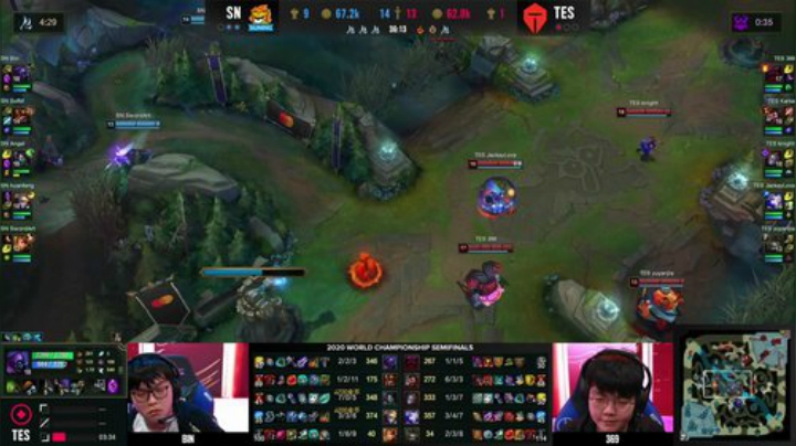 【英雄联盟】英雄联盟赛事的精彩时刻 20201028 22点场