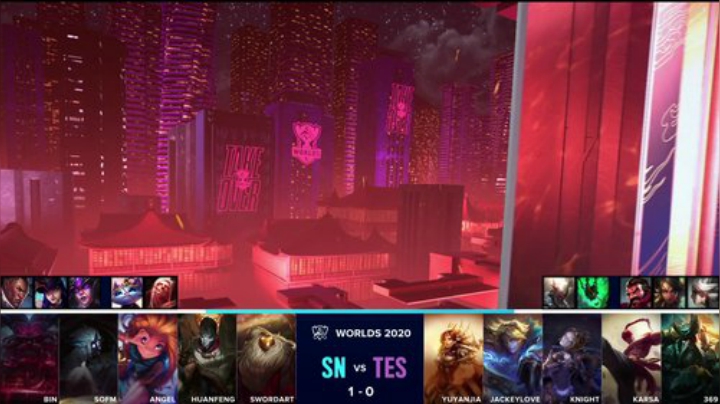 【英雄联盟】英雄联盟赛事的精彩时刻 20201028 20点场