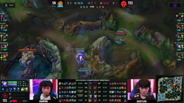 【英雄联盟】英雄联盟赛事的精彩时刻 20201028 22点场