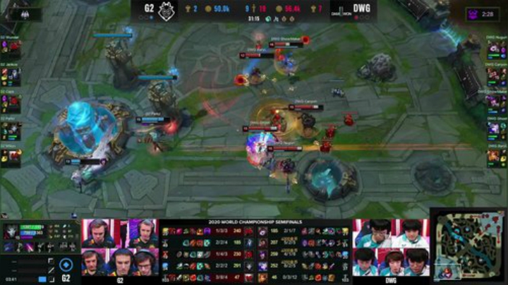 【英雄联盟】英雄联盟赛事的精彩时刻 20201028 19点场