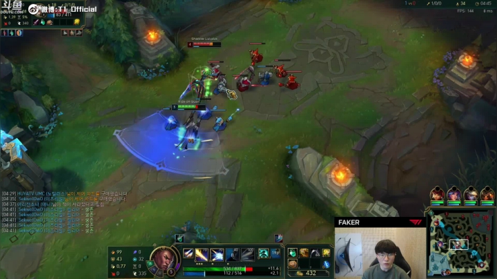 T1 Faker 2020-10-28 19点场