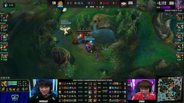 【英雄联盟】英雄联盟赛事的精彩时刻 20201029 23点场