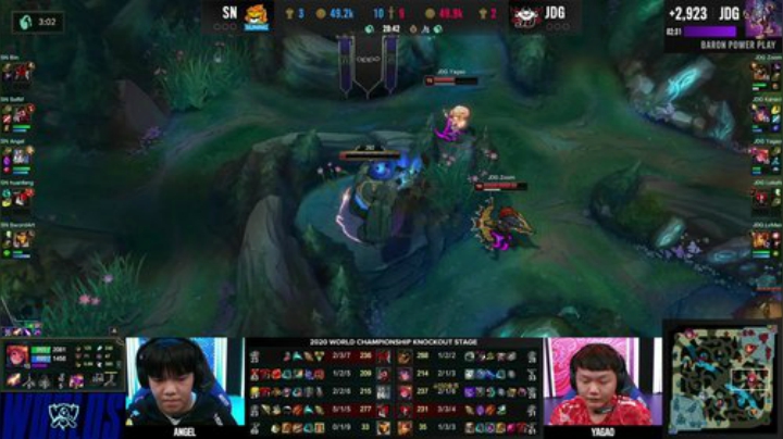 【英雄联盟】英雄联盟赛事的精彩时刻 20201029 23点场