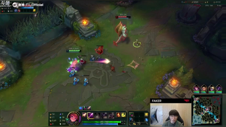 T1 Faker 2020-10-29 00点场