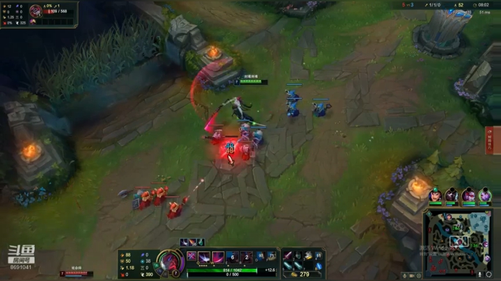 永恩蛇女人柱力。中单排位上分教学 2020-10-29 22点场